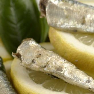Sardina del xeito al limón en aceite de oliva
